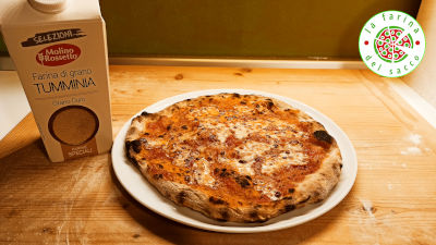 Pizza con farina di Tumminia