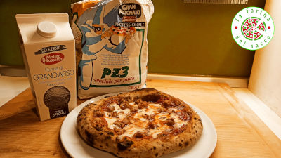 Pizza con farina di Grano Arso