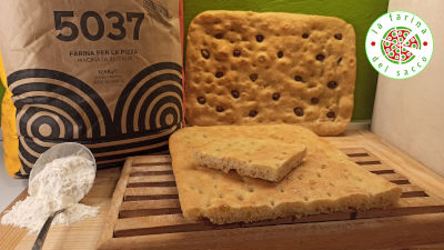 Focaccia Genovese con Farina Petra 5037 – La Farina del Sacco